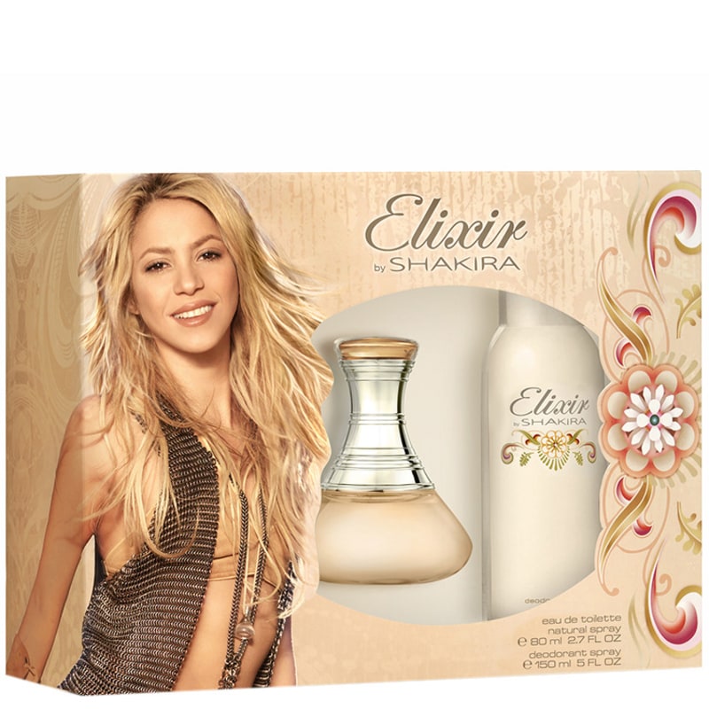 Conjunto Elixir by Shakira Feminino - Eau de Toilette 80ml + Desodorante 150ml