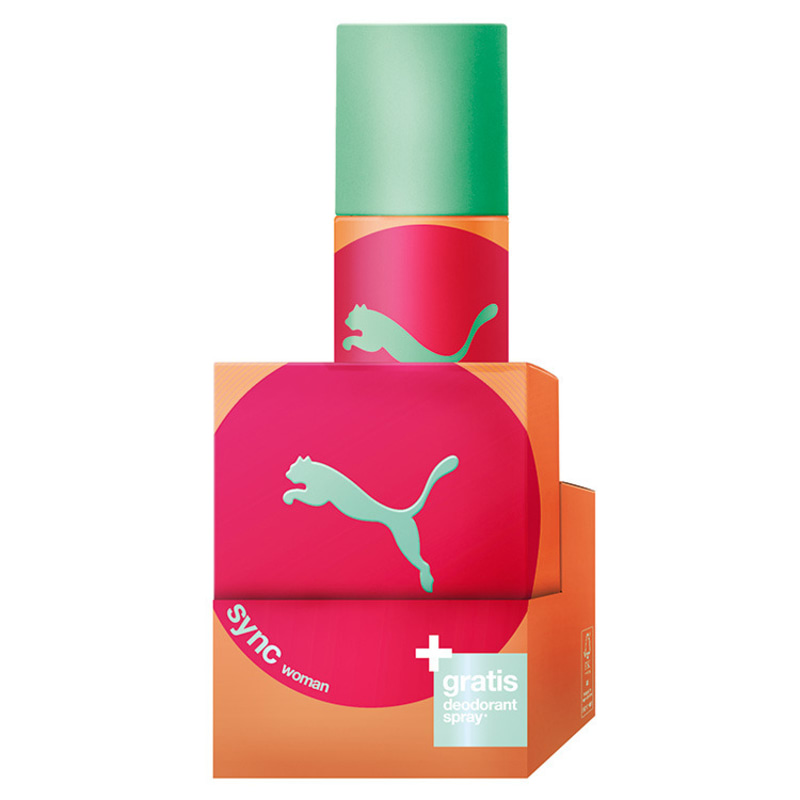 Conjunto Sync Woman Puma Feminino - Eau de Toilette 40ml + Desodorante 150ml