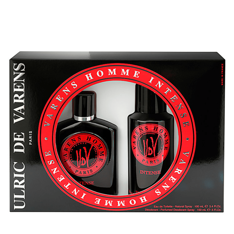 Conjunto Varens Homme Intense Ulric de Varens Masculino - Eau de Toilette 100ml + Desodorante 150ml