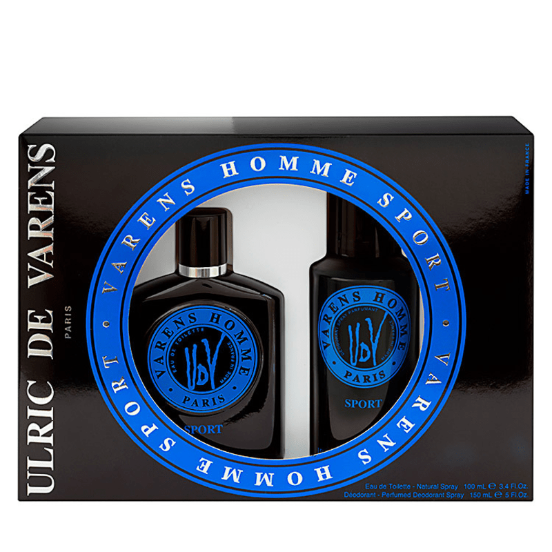 Conjunto Varens Homme Sport Ulric de Varens Masculino - Eau de Toilette 100ml + Desodorante 150ml