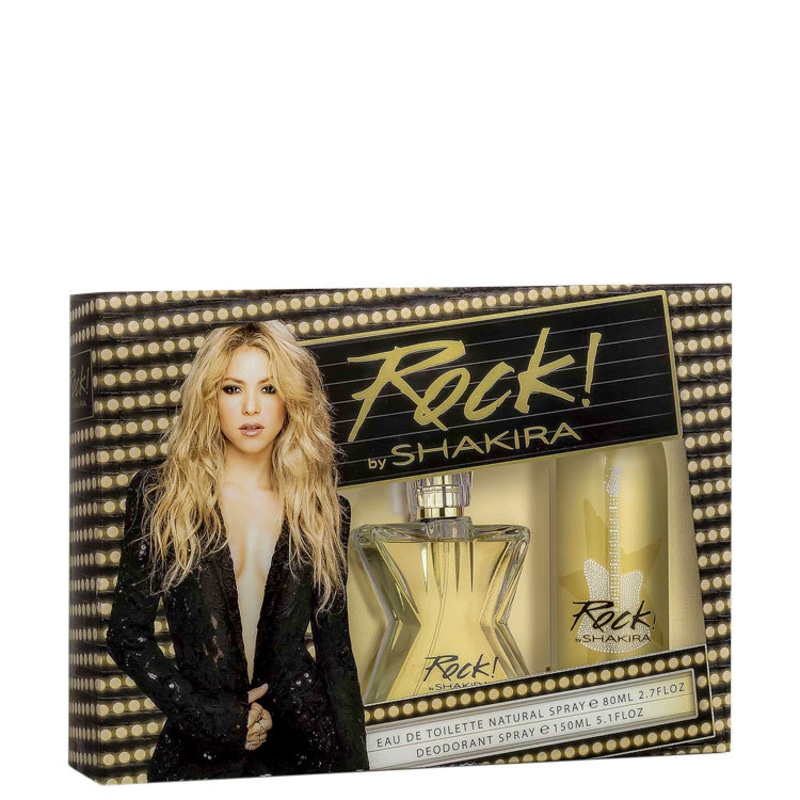 Conjunto Rock! Shakira Feminino - Eau de Toilette 80ml + Desodorante 150ml