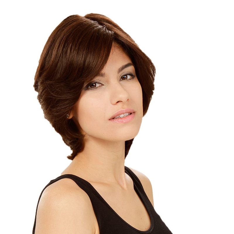 Crown Wigs Amanda Castanho Médio - Peruca 25cm