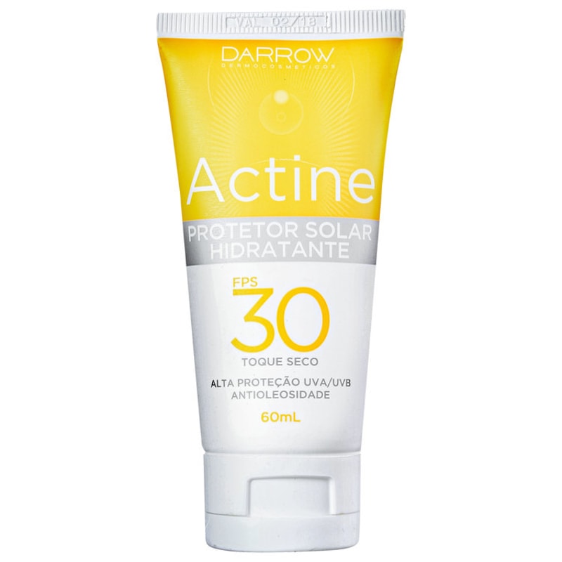 Darrow Actine FPS 30 - Protetor Solar Facial 60ml