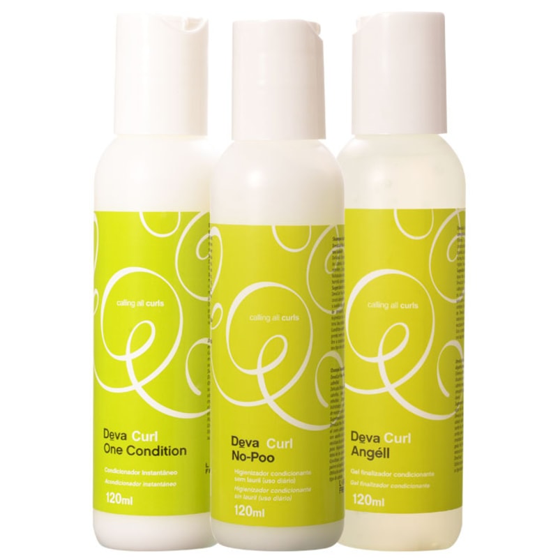 Deva Curl 3-Passos Kit (3 Produtos)