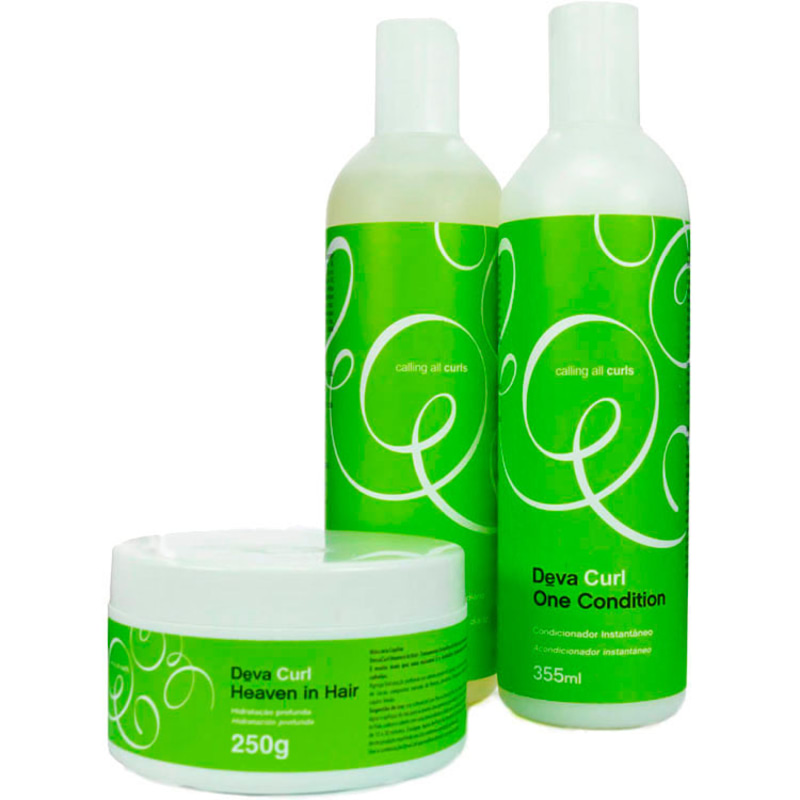 Deva Curl Heaven Kit (3 Produtos)