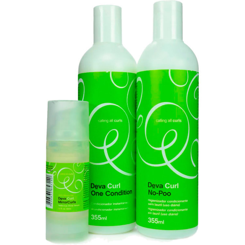 Deva Curl Mirror Curls Kit (3 Produtos)