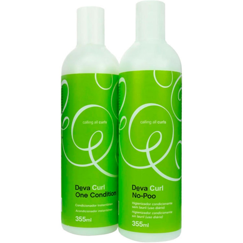 Deva Curl No-Poo Duo Kit (2 Produtos)