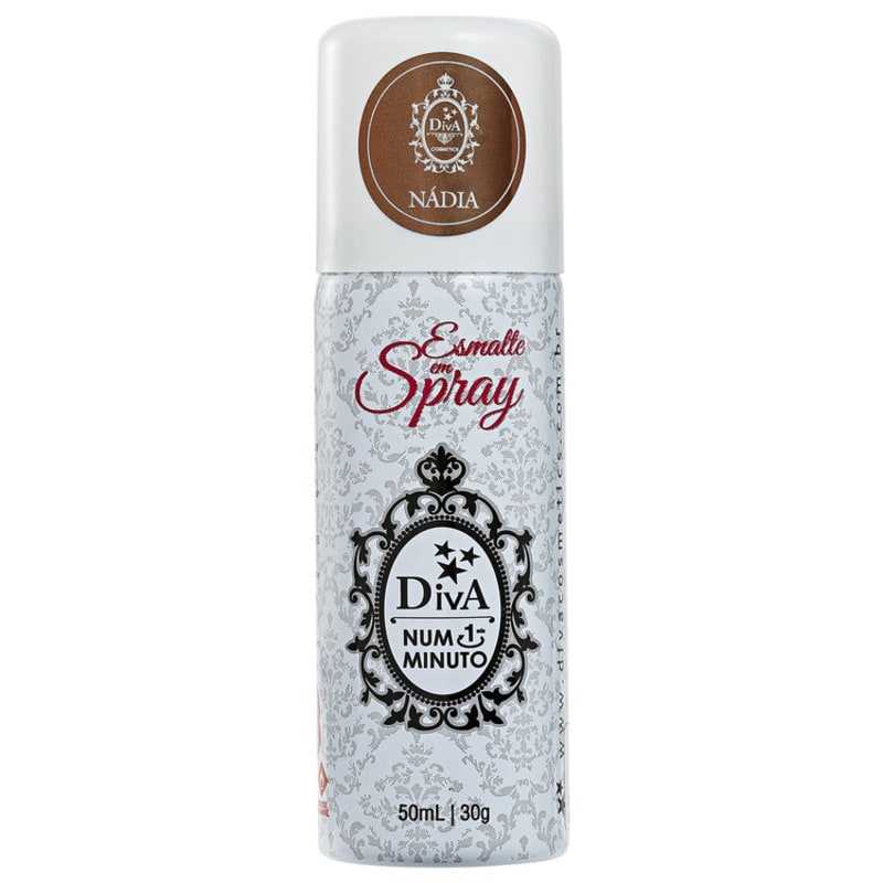 Diva Cosmetics Nadia - Esmalte em Spray Metálico 50ml
