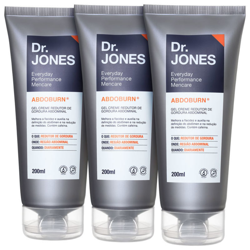 Kit Dr. Jones Abdoburn Triplo (3 produtos)