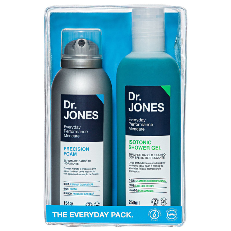 Kit Dr. Jones The Everyday Pack (2 produtos + Estojo)