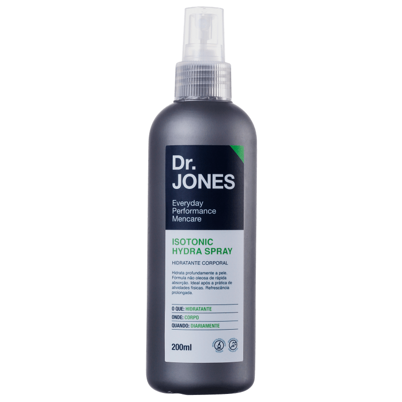 Dr. Jones Isotonic Hydra Spray - Hidratante Corporal 200ml