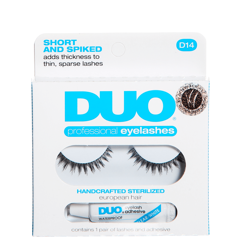 DUO Short and Spiked - Cílios Postiços com Cola 2,5g