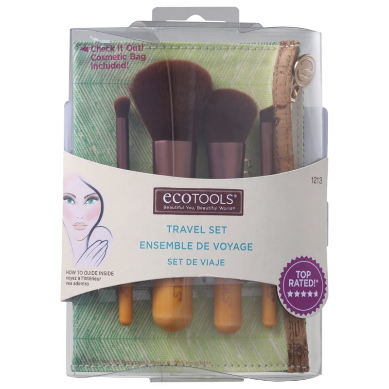 Kit de Pincéis Ecotools Five Piece Mineral (4 produtos)