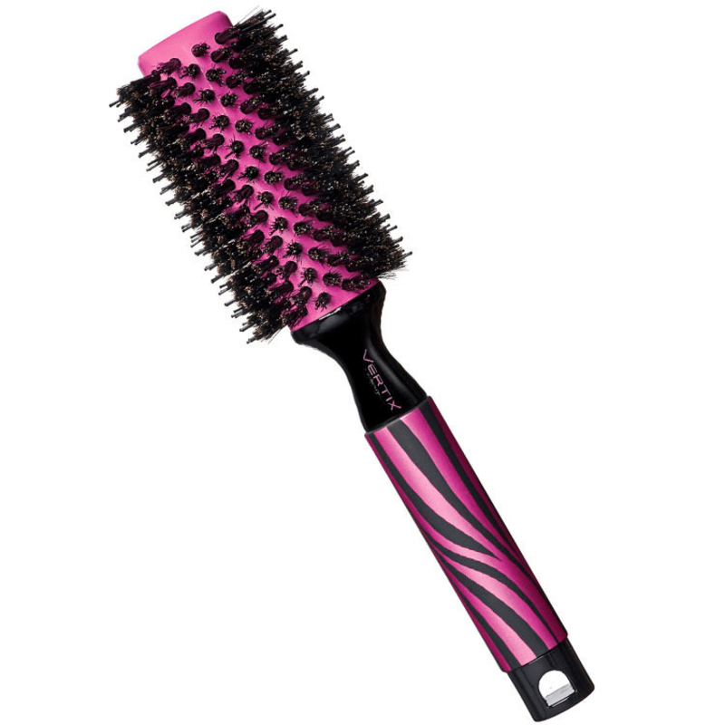 Vertix Pink Zebra Ceramic - Escova de Cerâmica 33mm