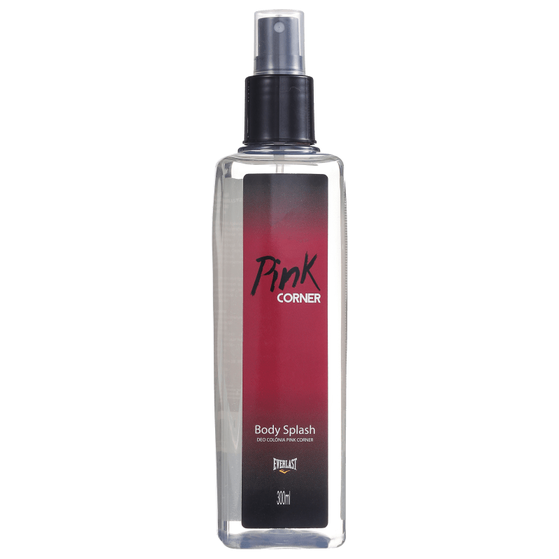 Everlast Pink Corner Body Splash - Body Spray Feminino 300ml