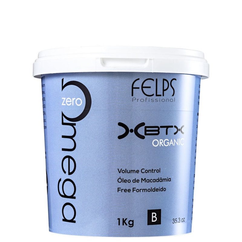 Felps Profissional Omega Zero BTX Organic - Redutor de Volume 1000g
