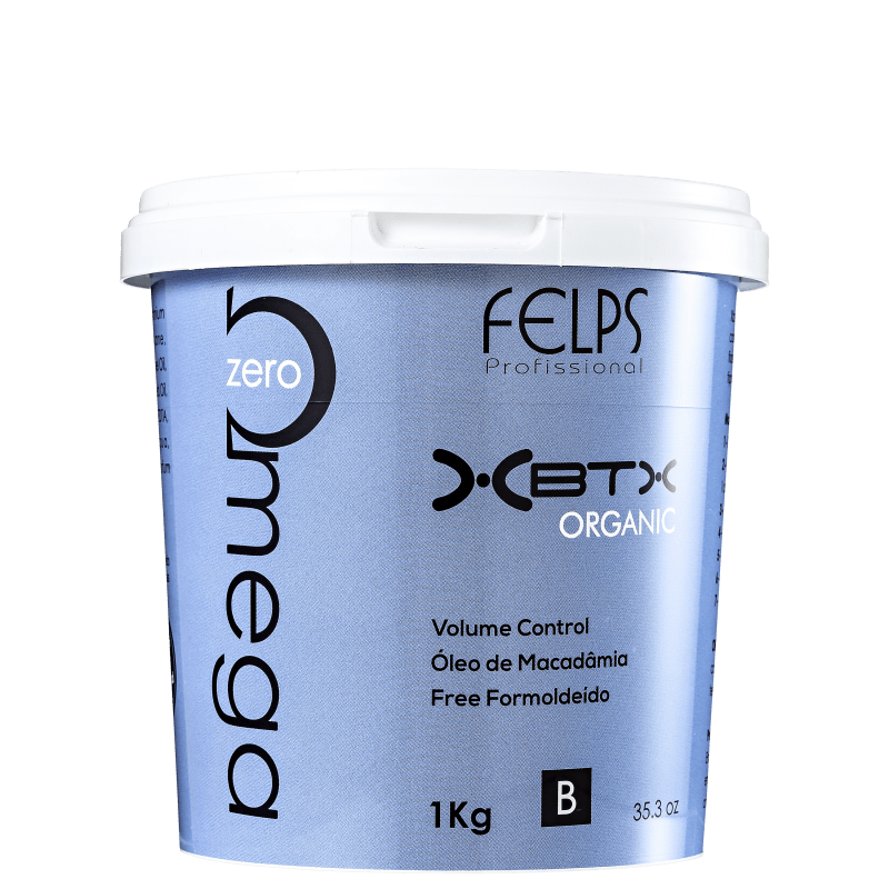 Felps Profissional Omega Zero BTX Organic - Redutor de Volume 1000g