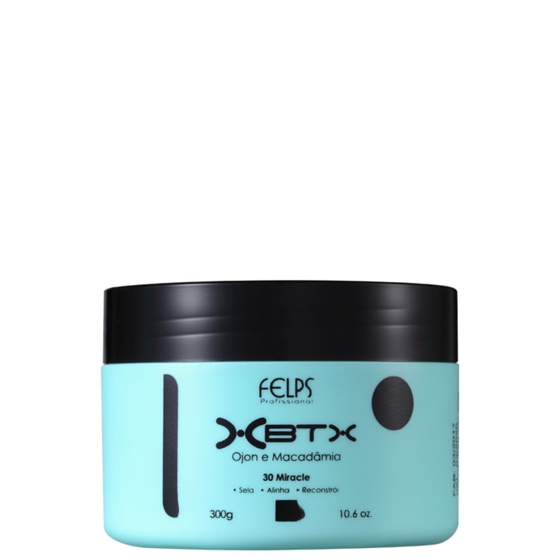 Felps Profissional Plástica Capilar Btóx 30 Miracle - Redutor de Volume 300g
