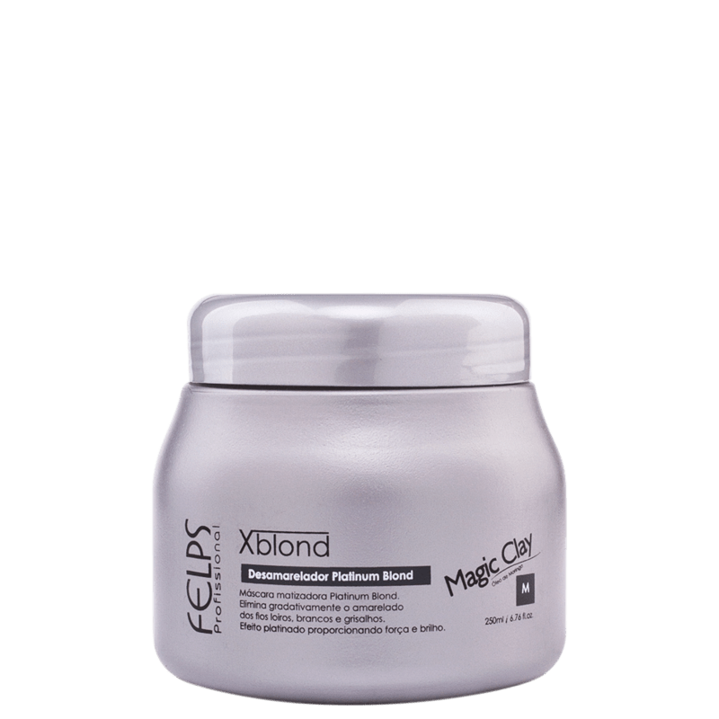 Felps Profissional XBlond Magic Clay - Máscara de Tratamento 250ml