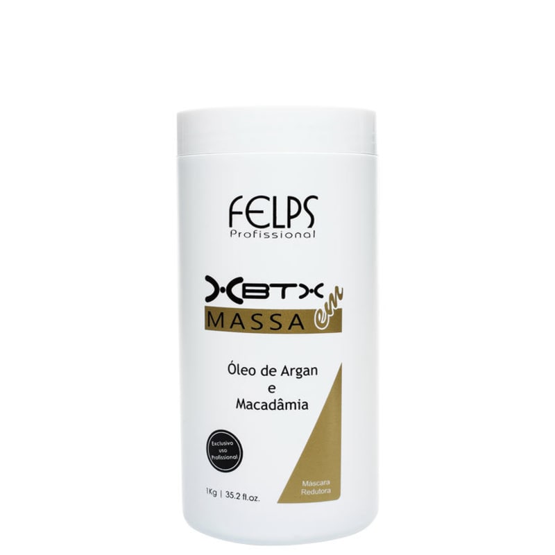 Felps Profissional XBTX em Massa - Máscara Redutora 1000g