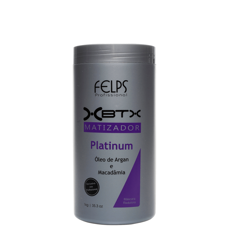 Felps Profissional XBTX Platinum - Redutor de Volume 1000g
