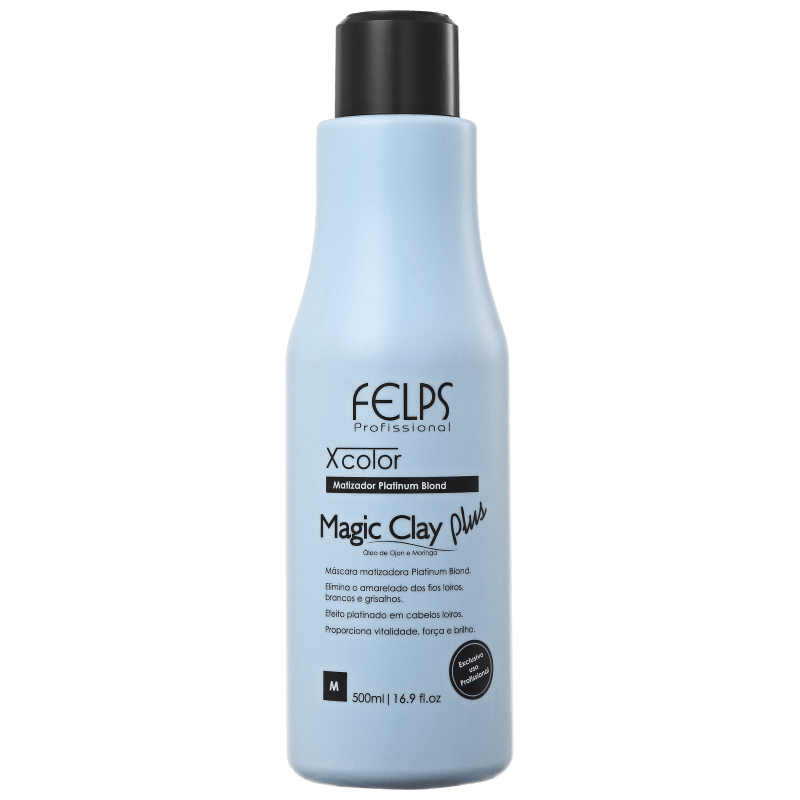 Felps Profissional XColor Magic Clay Plus - Máscara Matizadora 500ml