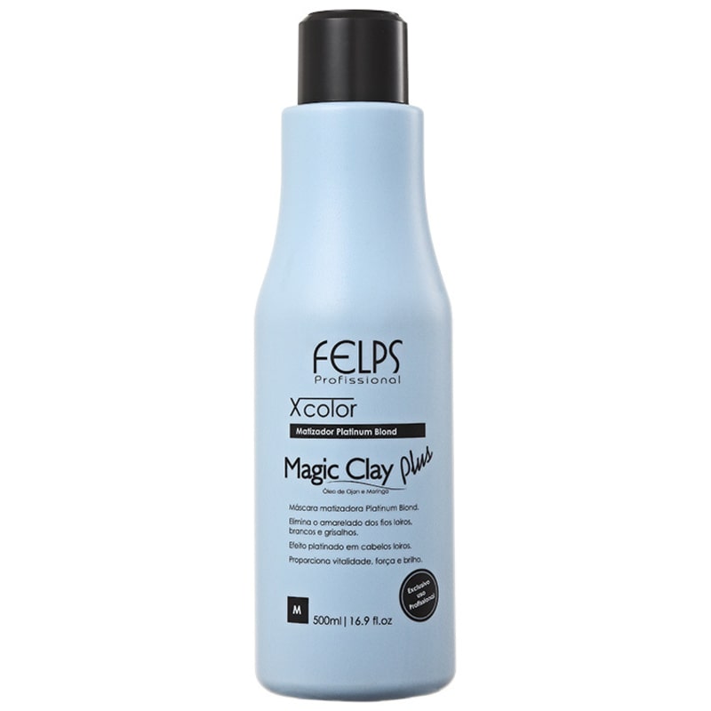 Felps Profissional XColor Magic Clay Plus - Máscara Matizadora 500ml