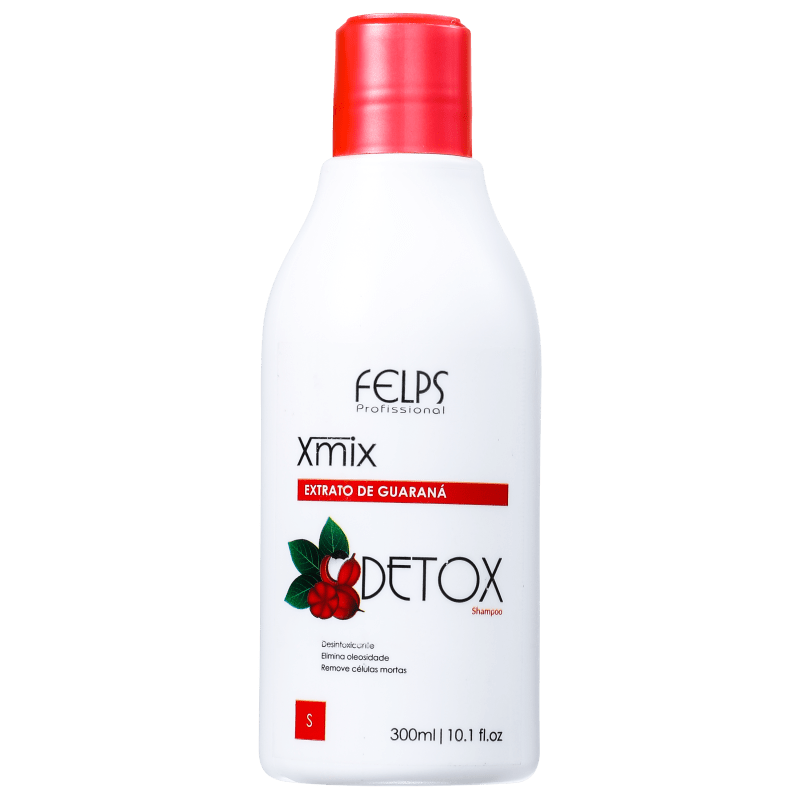Felps Profissional Xmix Detox Extrato de Guaraná - Shampoo 300ml