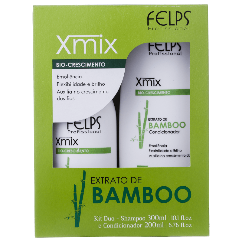 Felps Profissional Xmix Extrato de Bamboo Duo Kit (2 Produtos)