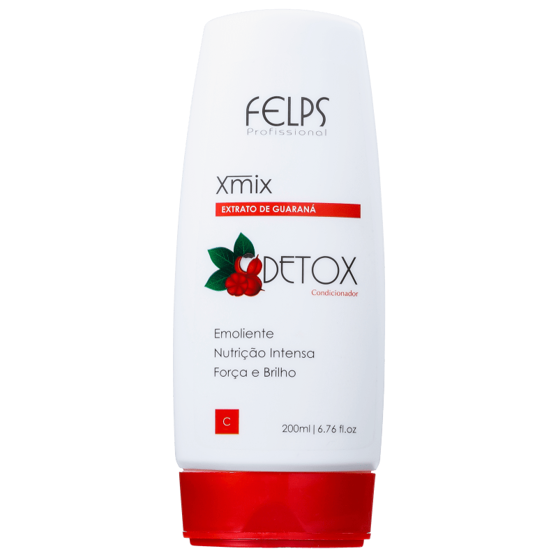 Felps Profissional XMix Extrato de Guaraná Detox - Condicionador 200ml