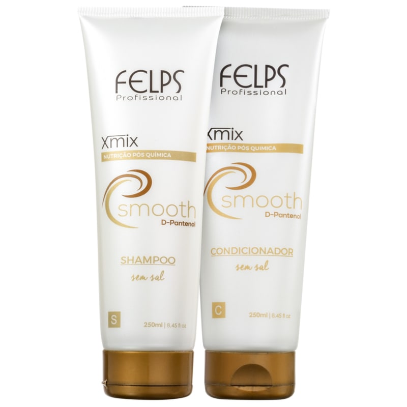 Felps Profissional Xmix Smooth Pós-Quimica Kit (2 Produtos)