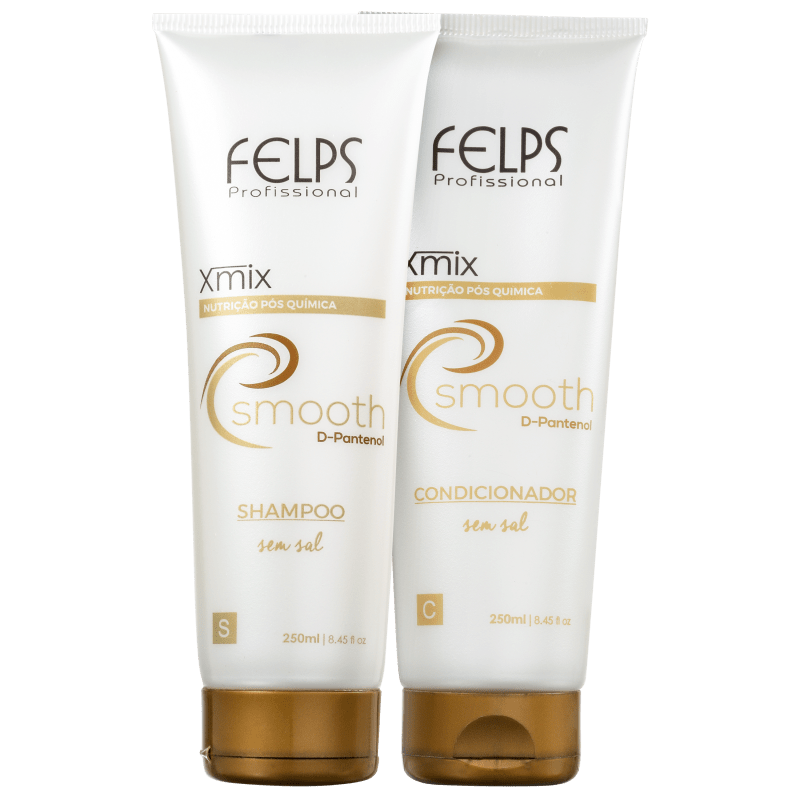 Felps Profissional Xmix Smooth Pós-Quimica Kit (2 Produtos)