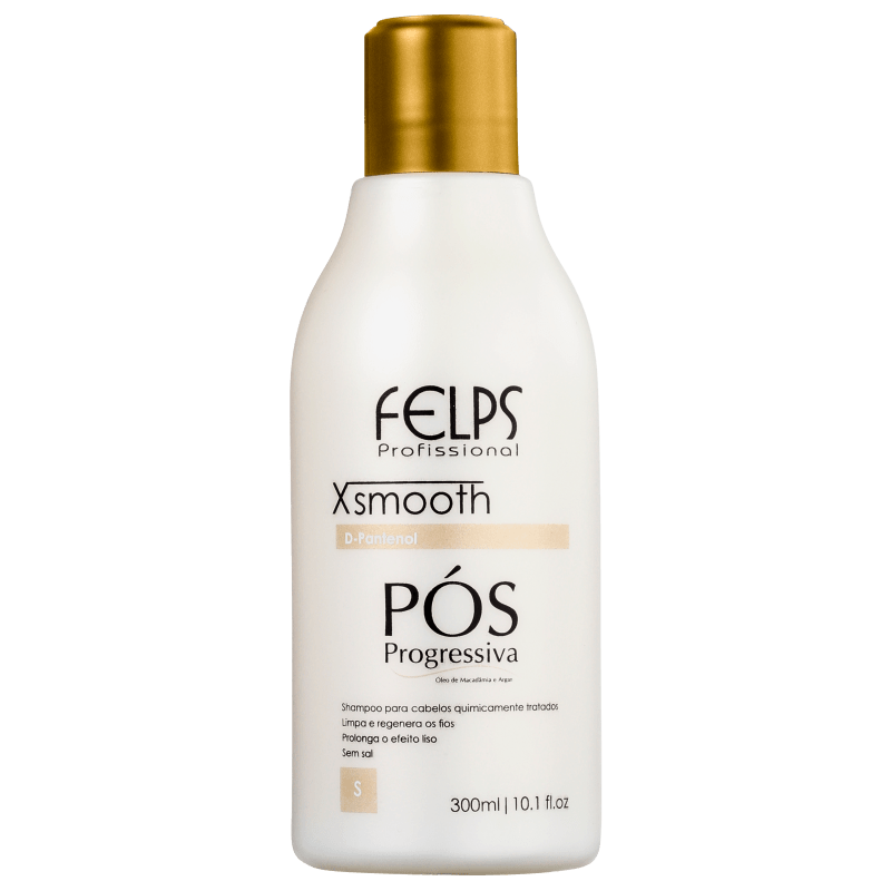 Felps Profissional XSmooth D-Pantenol Pós-Progressiva - Shampoo 300ml