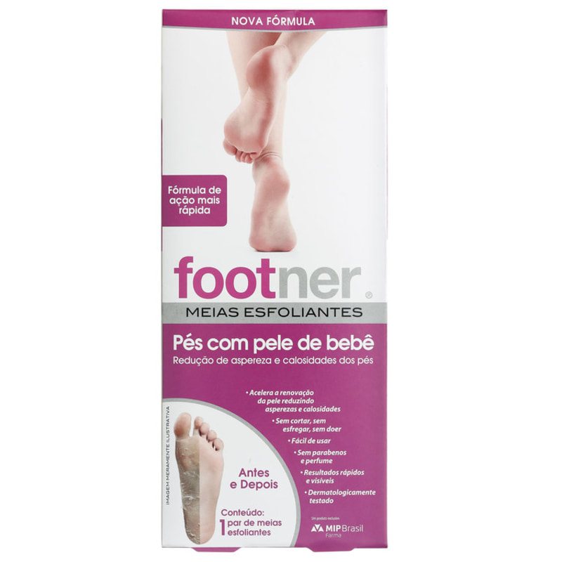 Footner Exfoliating Socks - Meia Esfoliante