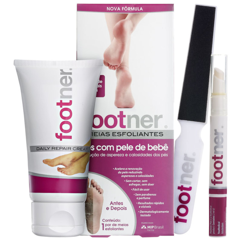 Kit Footner Pés Perfeitos (3 produtos)