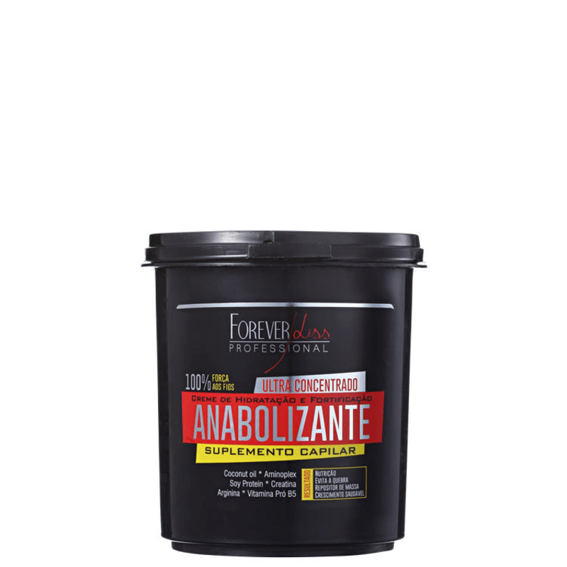 Forever Liss Professional Anabolizante Capilar - Creme de Hidratação 240g