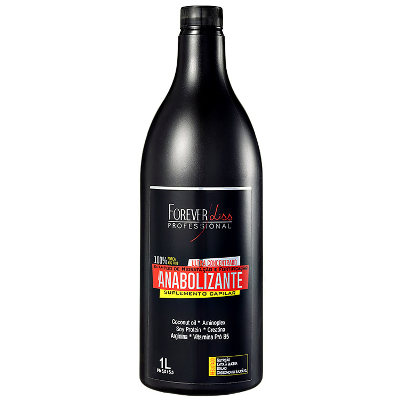 Forever Liss Professional Anabolizante - Shampoo 1000ml