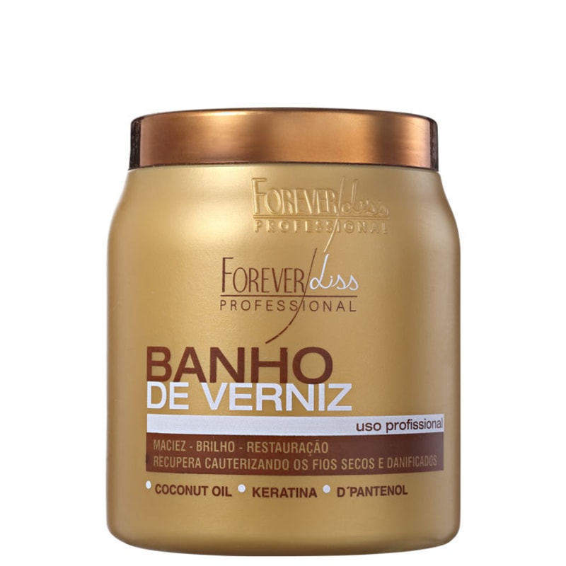 Forever Liss Professional Banho de Verniz - Máscara 1000g