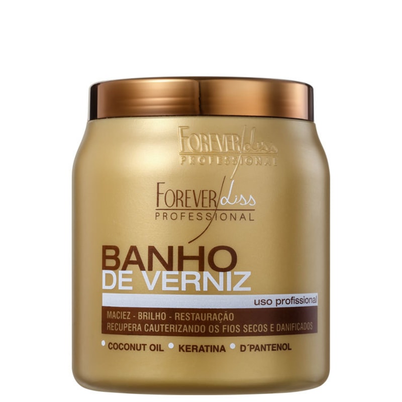 Forever Liss Professional Banho de Verniz - Máscara 1000g