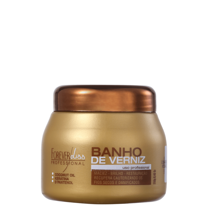 Forever Liss Professional Banho de Verniz - Máscara 250g