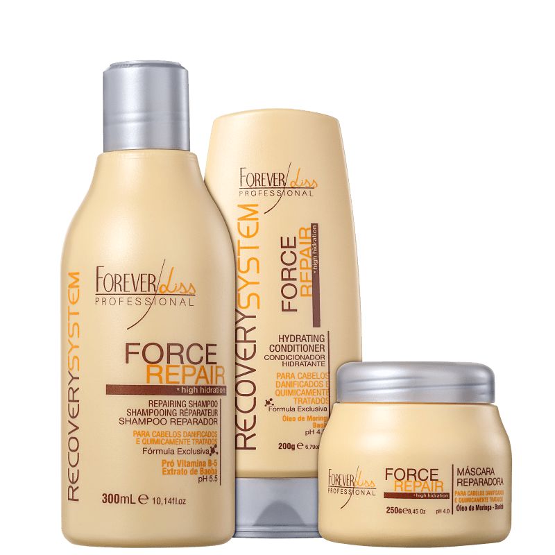 Forever Liss Professional Force Repair Trio Kit (3 Produtos)