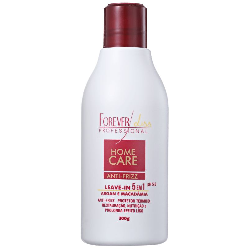 Forever Liss Professional Home Care Anti-Frizz 5 em 1 - Leave-in 300ml