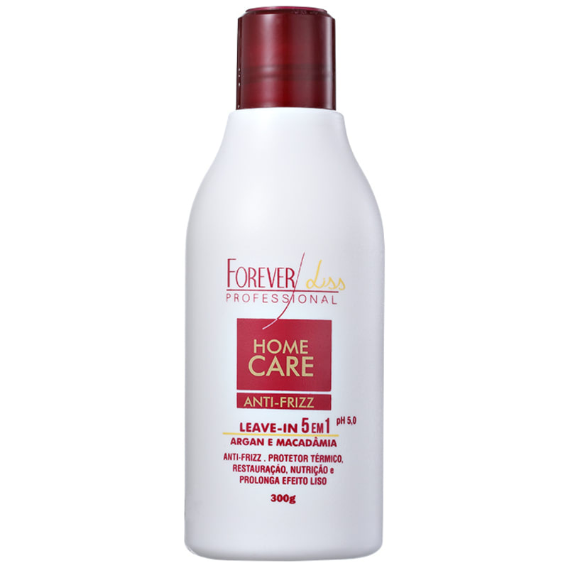 Forever Liss Professional Home Care Anti-Frizz 5 em 1 - Leave-in 300ml