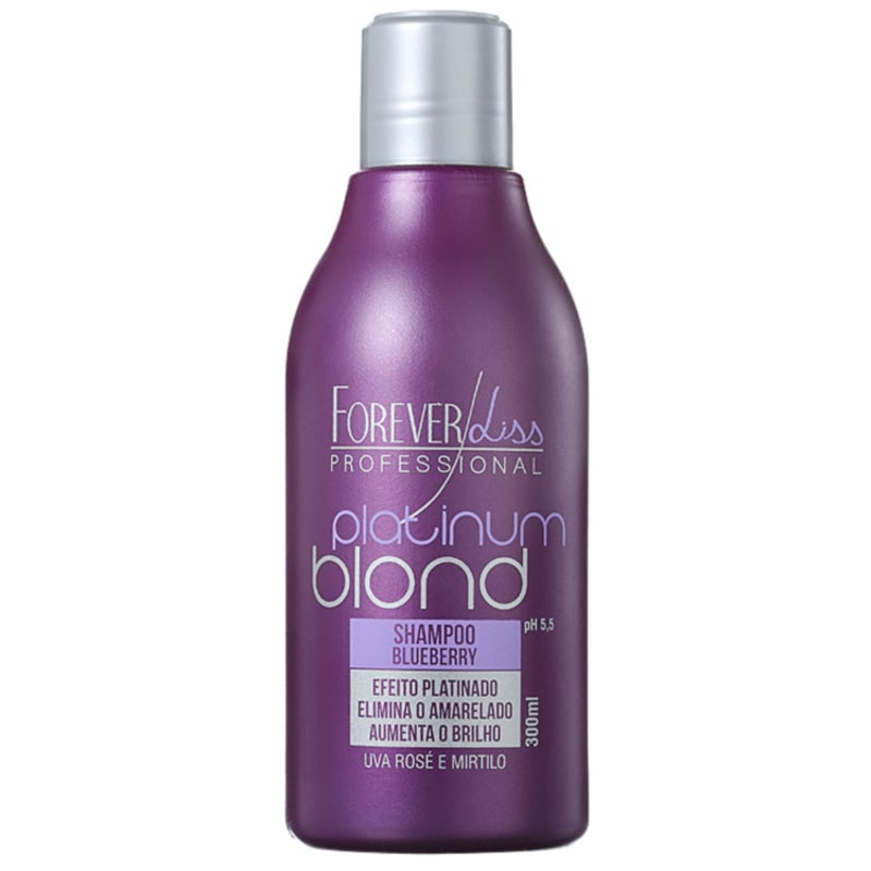 Forever Liss Professional Platinum Blond - Shampoo Matizador 300ml