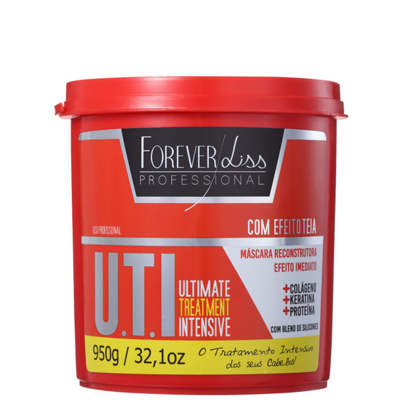 Forever Liss Professional UTI Liso Profissional - Máscara de Tratamento 950g