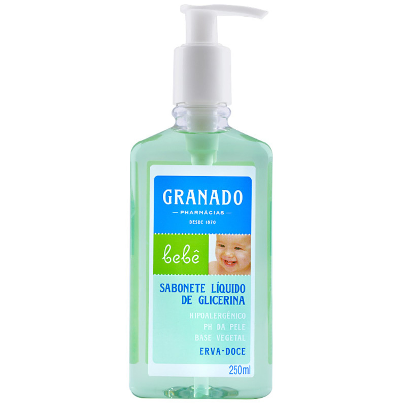 Granado Bebê Glicerina Erva Doce - Sabonete Líquido 250ml