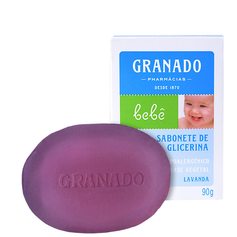 Granado Bebê Glicerina Lavanda - Sabonete em Barra 90g