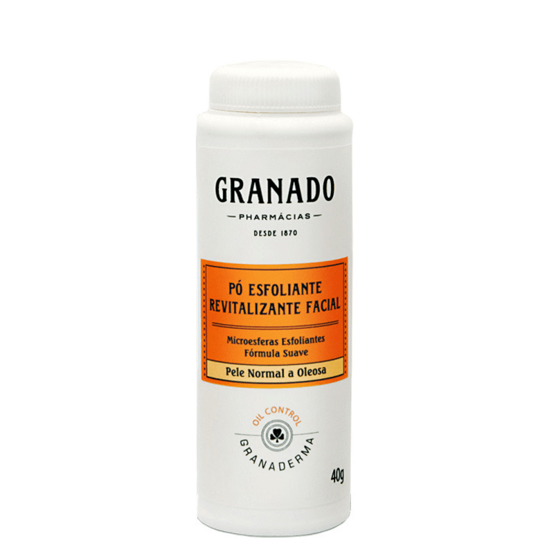 Granado Granaderma Oil-Control Pó Esfoliante Revitalizante Facial - Esfoliante 40g