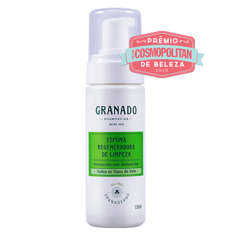 Granado Granaderma Oil-Free Espuma Regeneradora de Limpeza - Mousse Facial 150ml