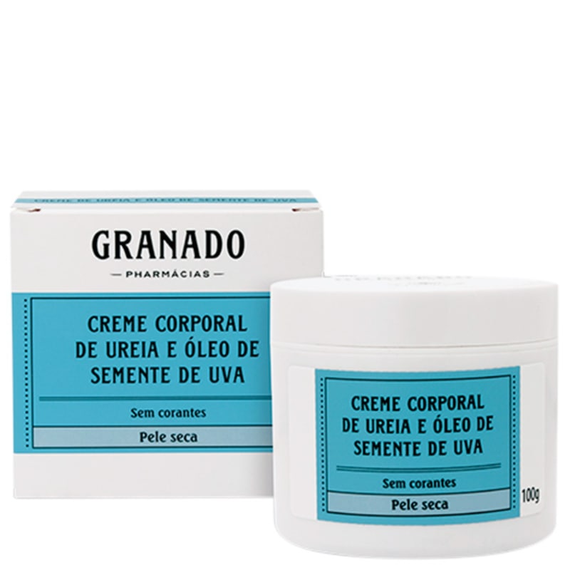 Granado Granaderma Uréia e Óleo de Semente de Uva - Creme Hidratante Corporal 100g